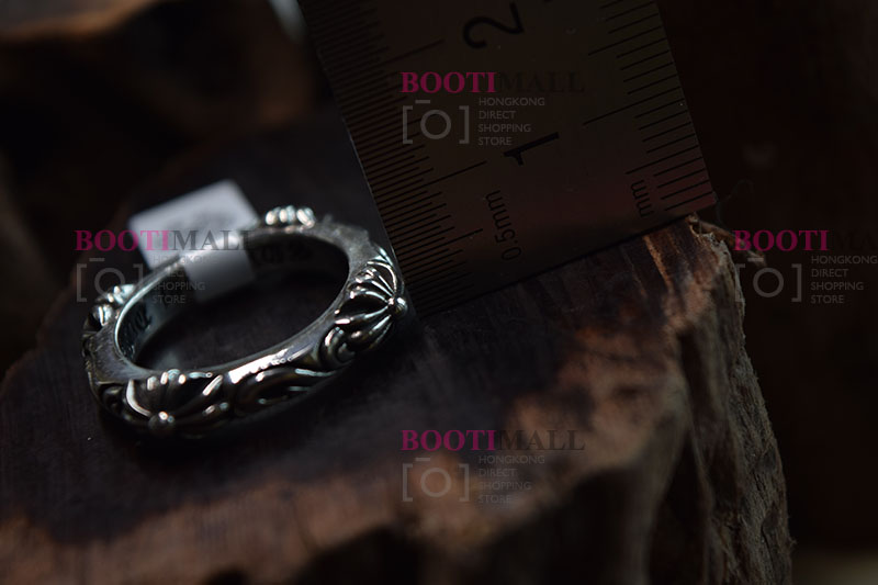 CHROME HEARTS 크롬하츠st 오리지날 925 이터니티 바인 밴드링(正品구성품포함) 12