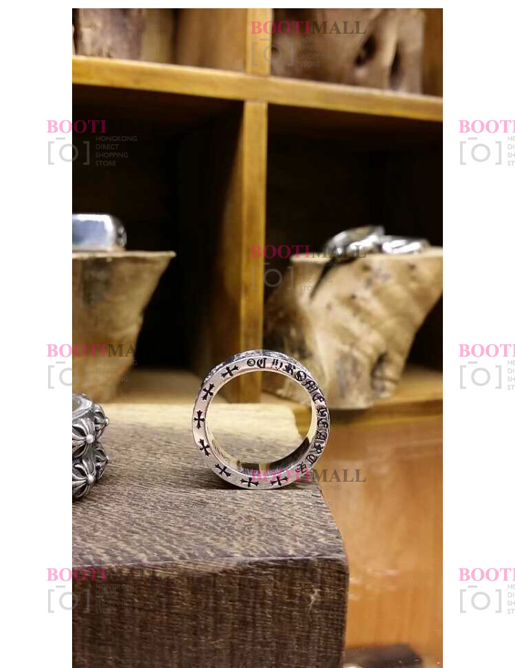 CHROME HEARTS 크롬하츠st 오리지날 925실버 Spacer CH Fuck you Ring 1