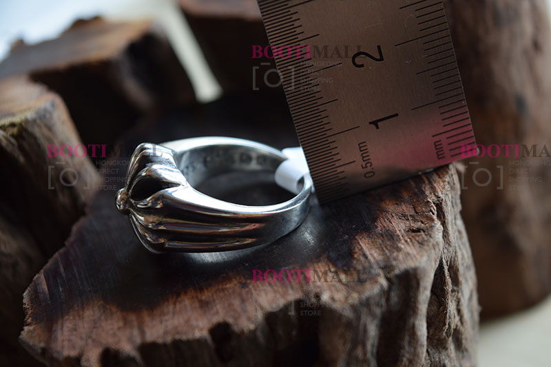 CHROME HEARTS 크롬하츠st 오리지날 925 CH CUT OUT 링(正品구성품포함) 12