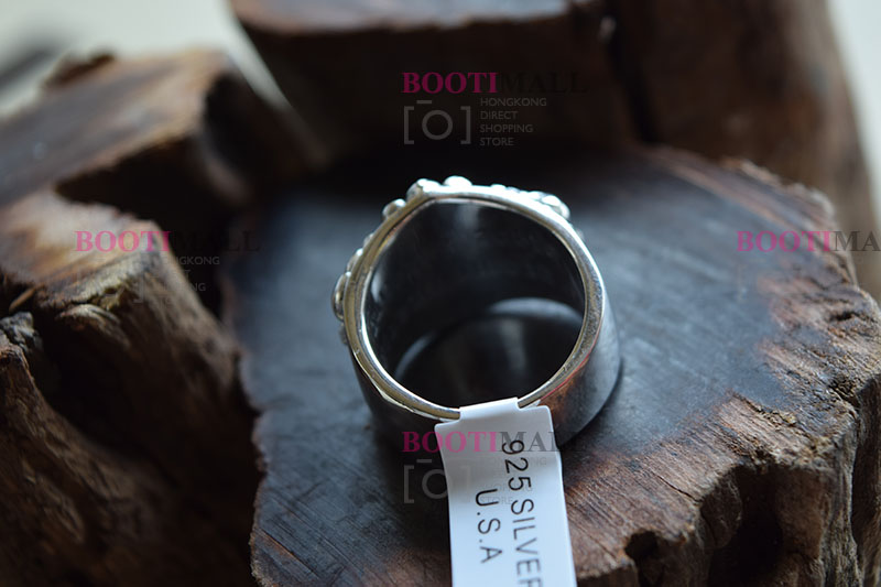 CHROME HEARTS 크롬하츠st 오리지날 925 플로랄 크로스 쥬얼반지(正品구성품포함) 5