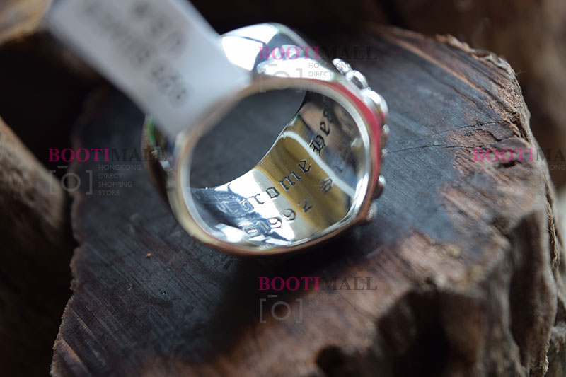 CHROME HEARTS 크롬하츠st 오리지날 925 플로랄 크로스 쥬얼반지(正品구성품포함) 6