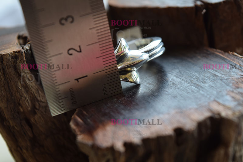 CHROME HEARTS 크롬하츠st 오리지날 925 플로랄 크로스 반지(正品구성품포함) 6