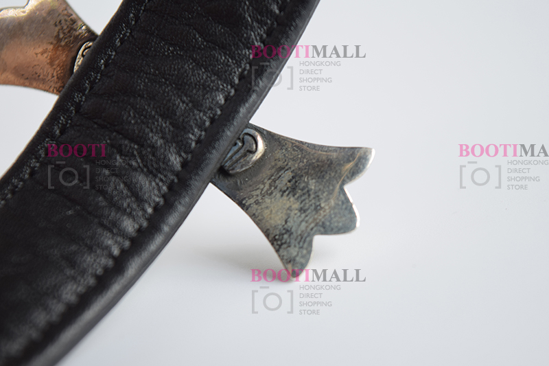 CHROME HEARTS 크롬하츠st 오리지날 925 CH 사슴가죽 스트렙 팔찌(正品구성품포함) 2