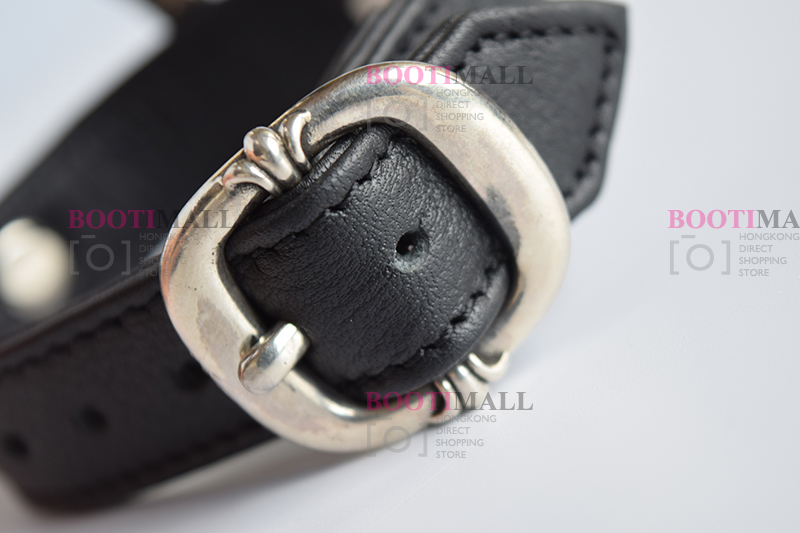 CHROME HEARTS 크롬하츠st 오리지날 925 CH 사슴가죽 스트렙 팔찌(正品구성품포함) 3