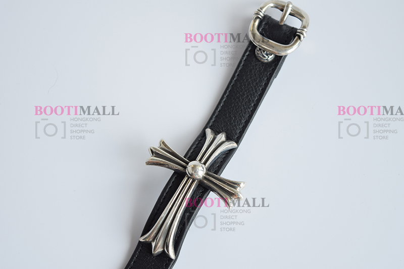 CHROME HEARTS 크롬하츠st 오리지날 925 CH 사슴가죽 스트렙 팔찌(正品구성품포함) 4