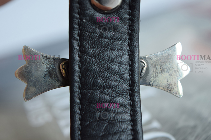 CHROME HEARTS 크롬하츠st 오리지날 925 CH 사슴가죽 스트렙 팔찌(正品구성품포함) 20