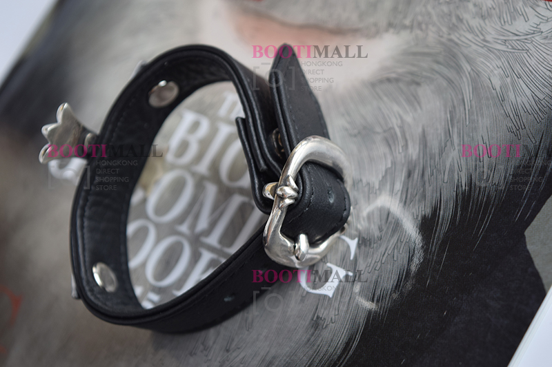 CHROME HEARTS 크롬하츠st 오리지날 925 CH 사슴가죽 스트렙 팔찌(正品구성품포함) 25