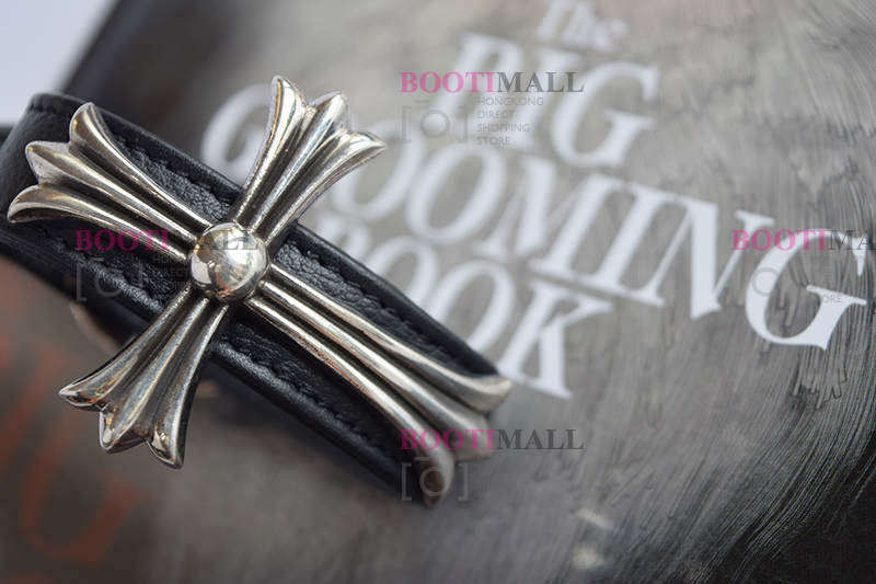 CHROME HEARTS 크롬하츠st 오리지날 925 CH 사슴가죽 스트렙 팔찌(正品구성품포함) 27