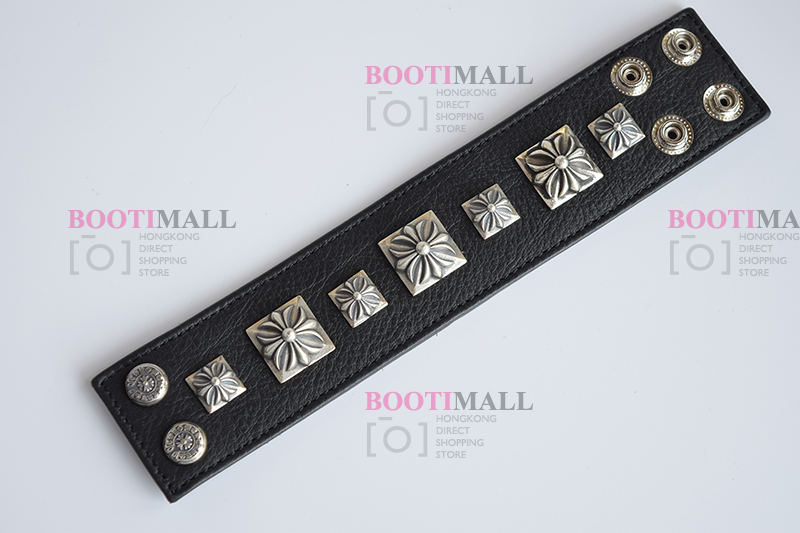 CHROME HEARTS 크롬하츠st 오리지날 925 CH 사슴가죽 스트렙 팔찌(正品구성품포함) 4