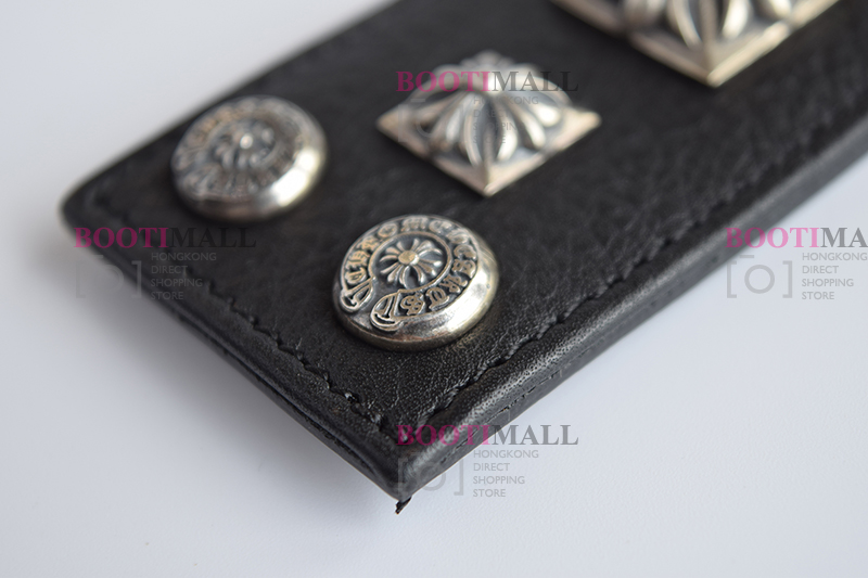 CHROME HEARTS 크롬하츠st 오리지날 925 CH 사슴가죽 스트렙 팔찌(正品구성품포함) 5