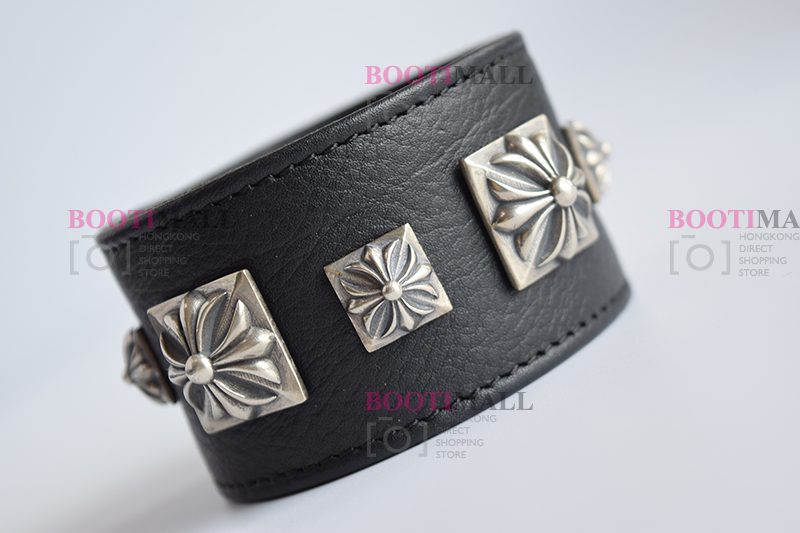 CHROME HEARTS 크롬하츠st 오리지날 925 CH 사슴가죽 스트렙 팔찌(正品구성품포함) 12