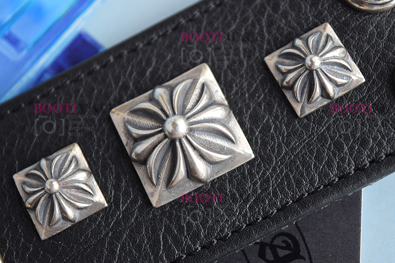 CHROME HEARTS 크롬하츠st 오리지날 925 CH 사슴가죽 스트렙 팔찌(正品구성품포함) 21