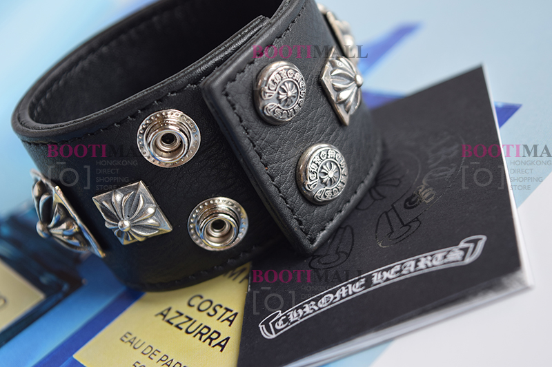 CHROME HEARTS 크롬하츠st 오리지날 925 CH 사슴가죽 스트렙 팔찌(正品구성품포함) 24