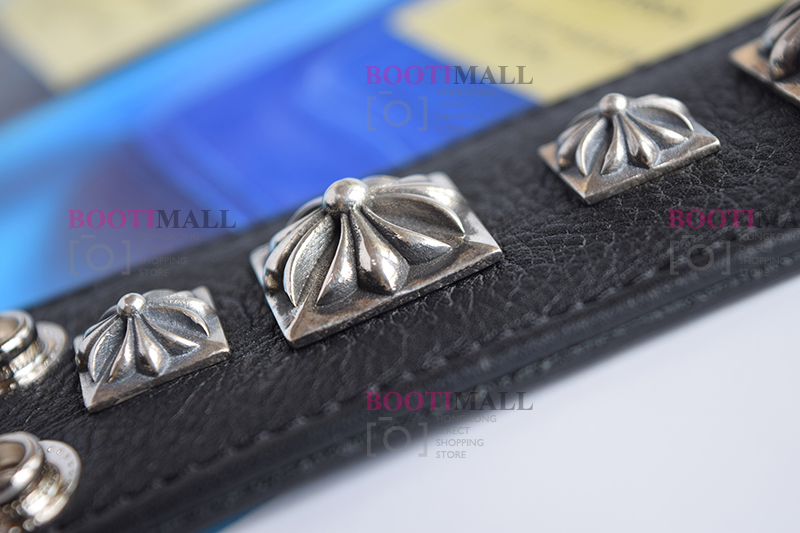 CHROME HEARTS 크롬하츠st 오리지날 925 CH 사슴가죽 스트렙 팔찌(正品구성품포함) 29