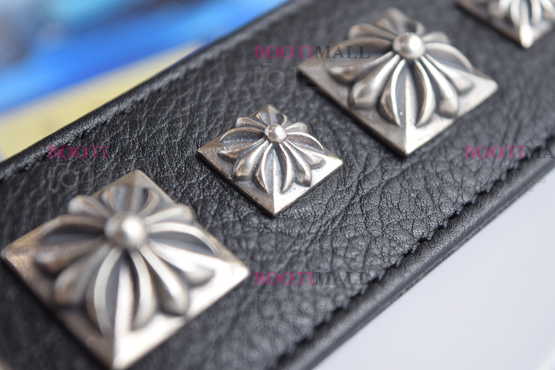 CHROME HEARTS 크롬하츠st 오리지날 925 CH 사슴가죽 스트렙 팔찌(正品구성품포함) 30
