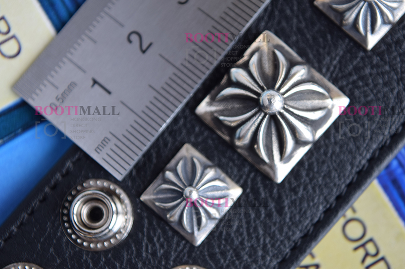 CHROME HEARTS 크롬하츠st 오리지날 925 CH 사슴가죽 스트렙 팔찌(正品구성품포함) 32