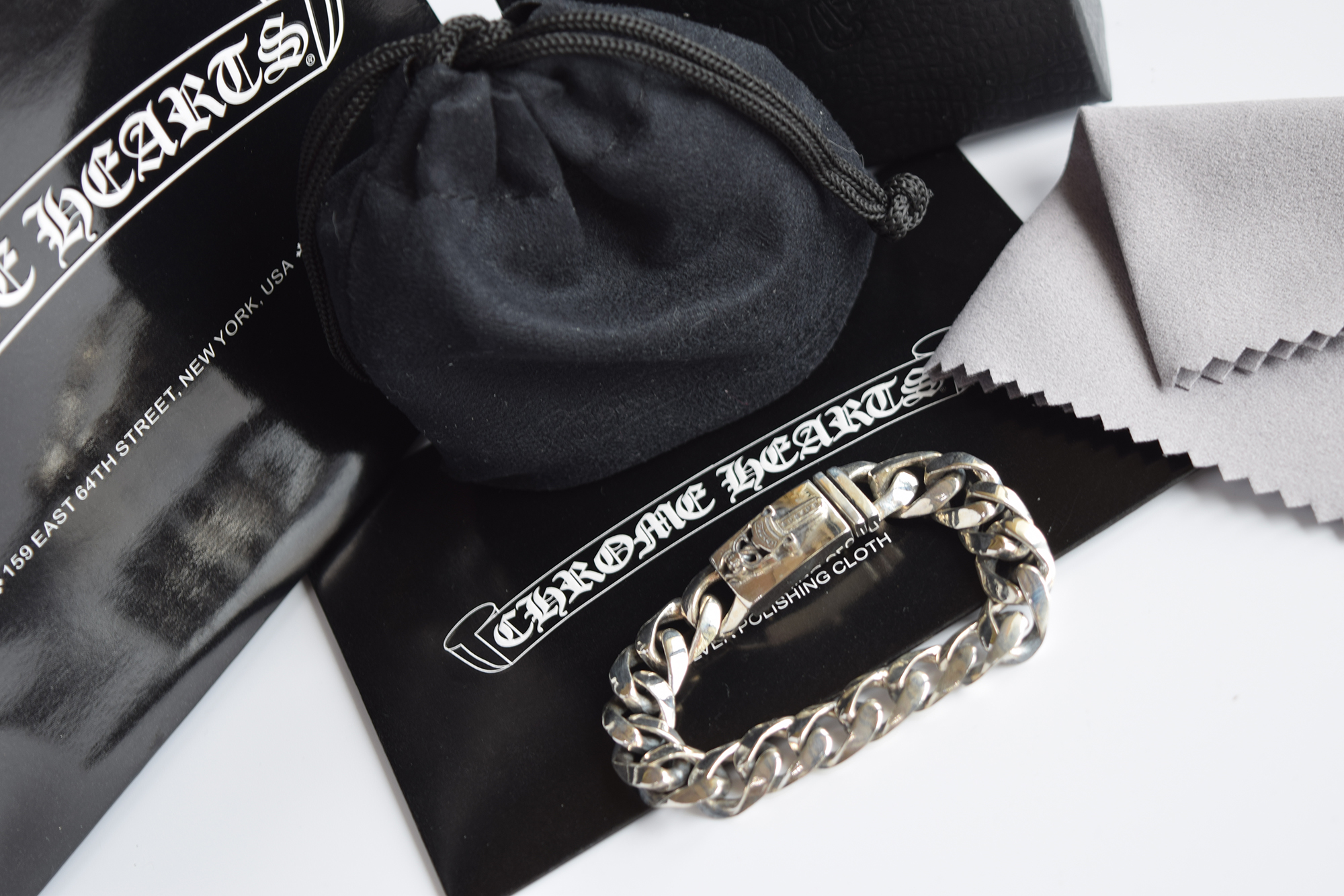 CHROME HEARTS 크롬하츠st 오리지날 925 CH DAGGER 대거클래식 팔찌(正品구성품포함) 2