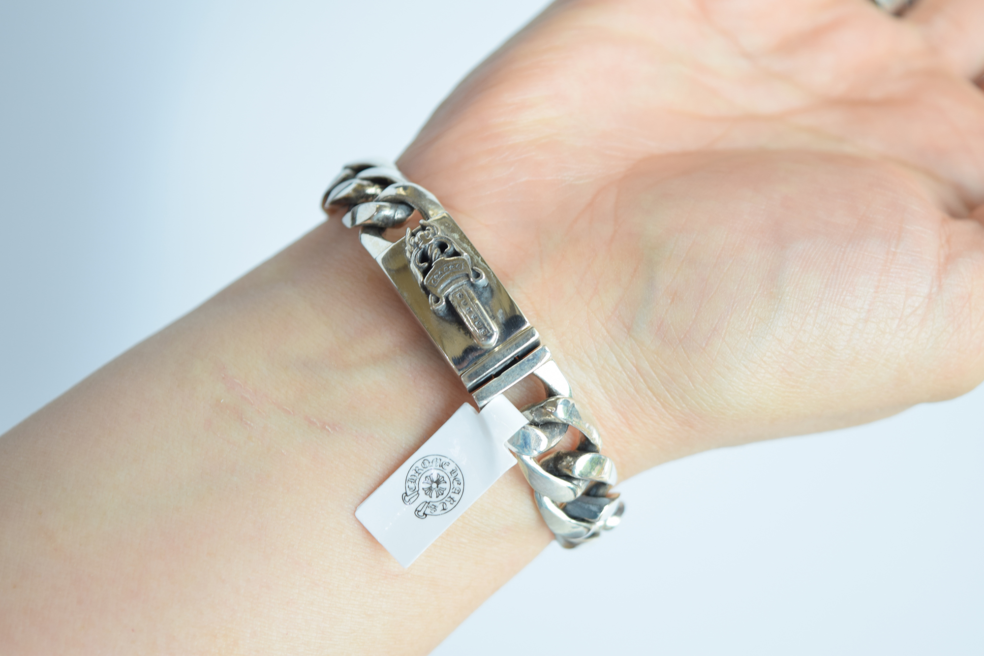 CHROME HEARTS 크롬하츠st 오리지날 925 CH DAGGER 대거클래식 팔찌(正品구성품포함) 16