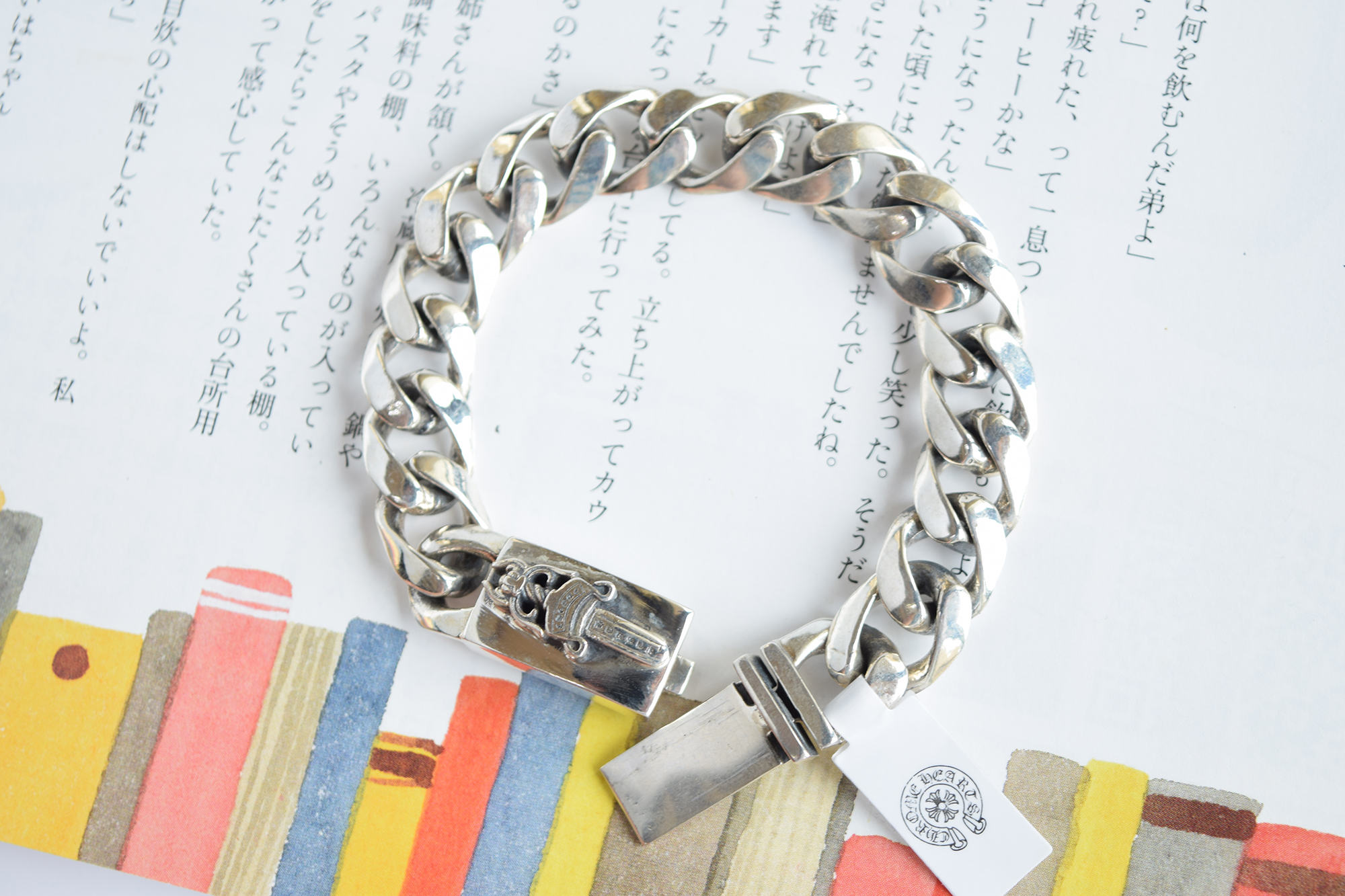 CHROME HEARTS 크롬하츠st 오리지날 925 CH DAGGER 대거클래식 팔찌(正品구성품포함) 17