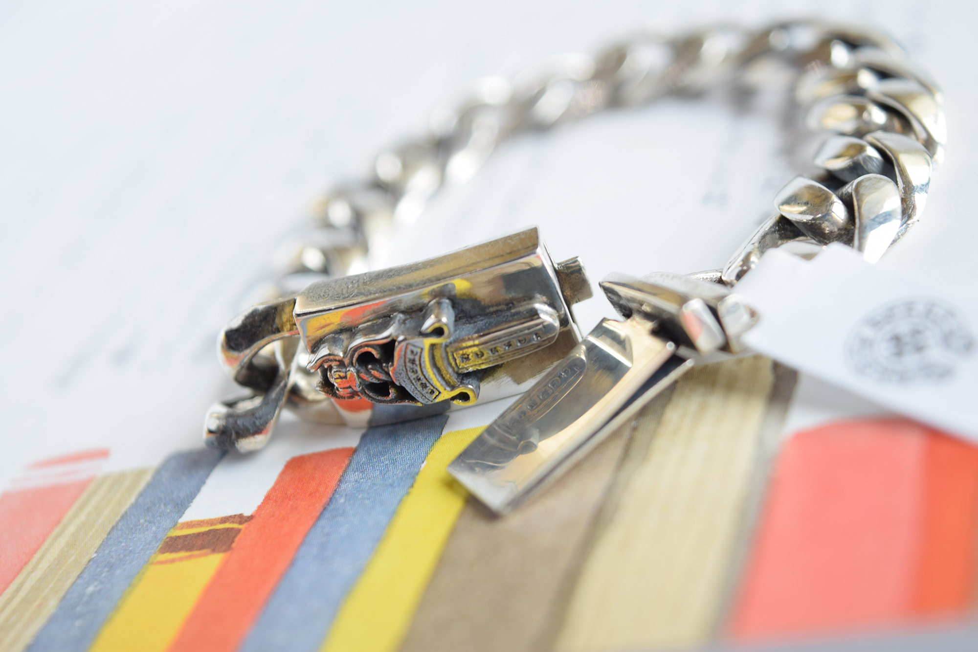 CHROME HEARTS 크롬하츠st 오리지날 925 CH DAGGER 대거클래식 팔찌(正品구성품포함) 18