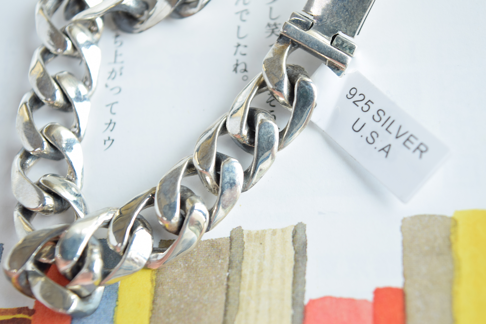 CHROME HEARTS 크롬하츠st 오리지날 925 CH DAGGER 대거클래식 팔찌(正品구성품포함) 26