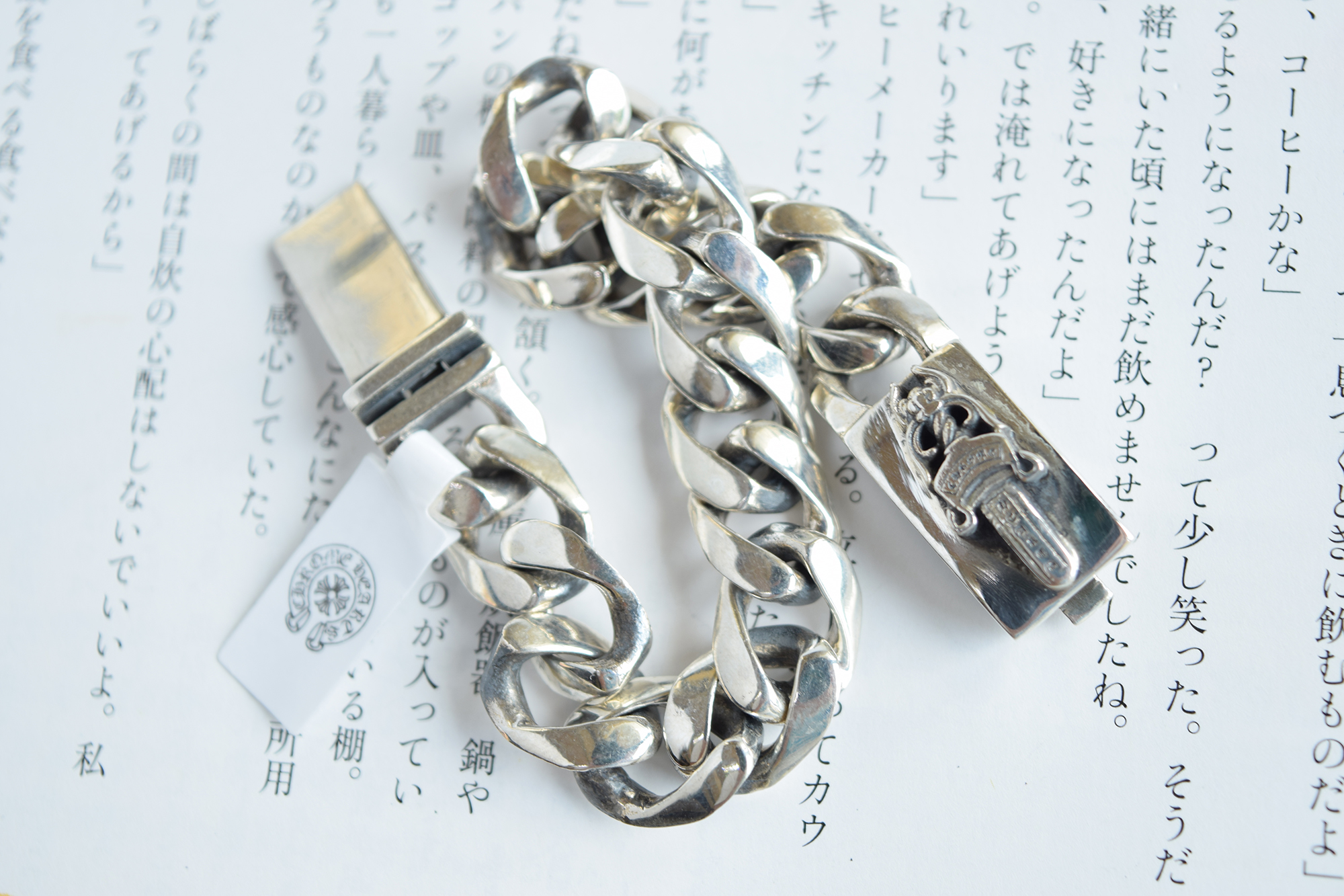 CHROME HEARTS 크롬하츠st 오리지날 925 CH DAGGER 대거클래식 팔찌(正品구성품포함) 28