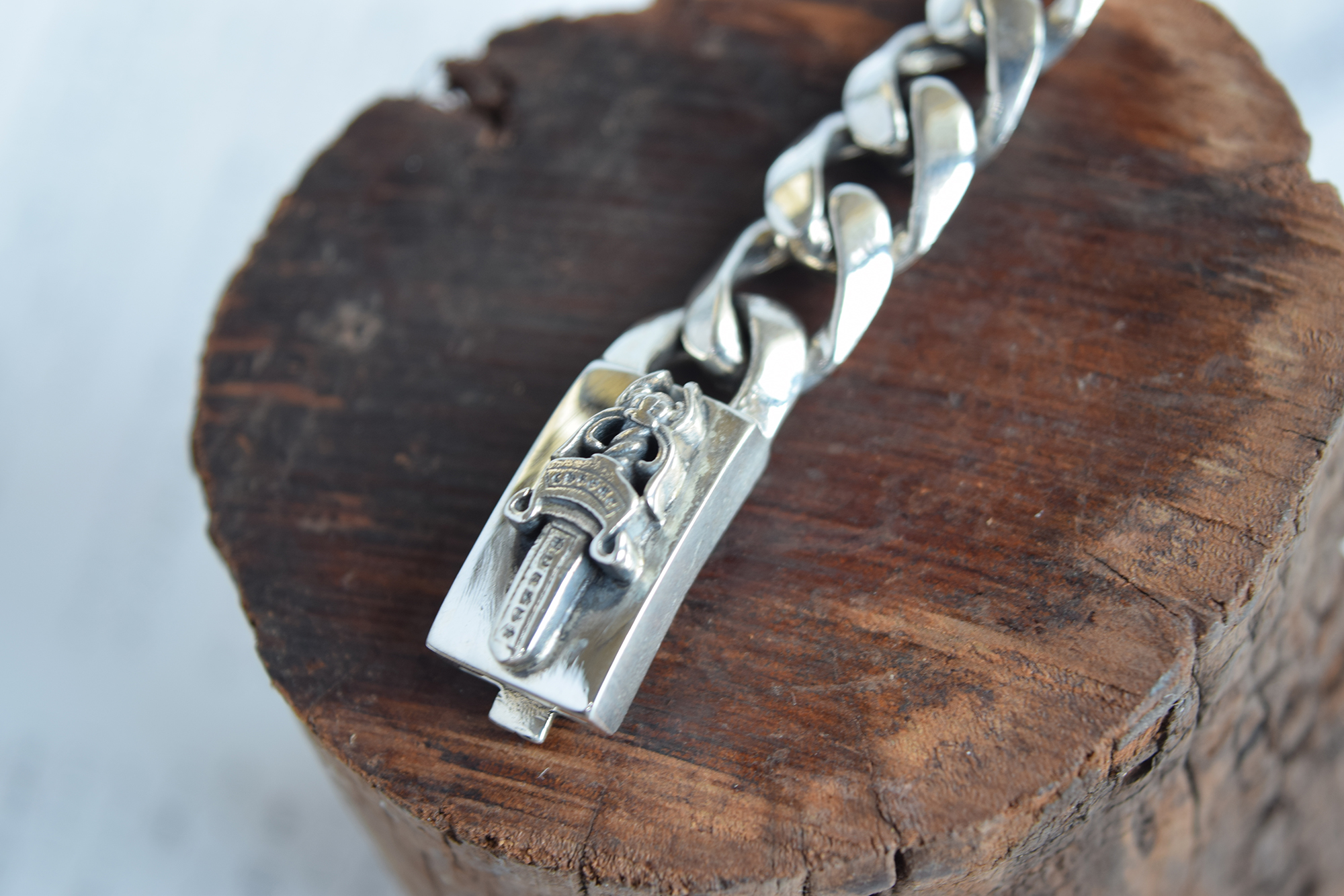 CHROME HEARTS 크롬하츠st 오리지날 925 CH DAGGER 대거클래식 팔찌(正品구성품포함) 31