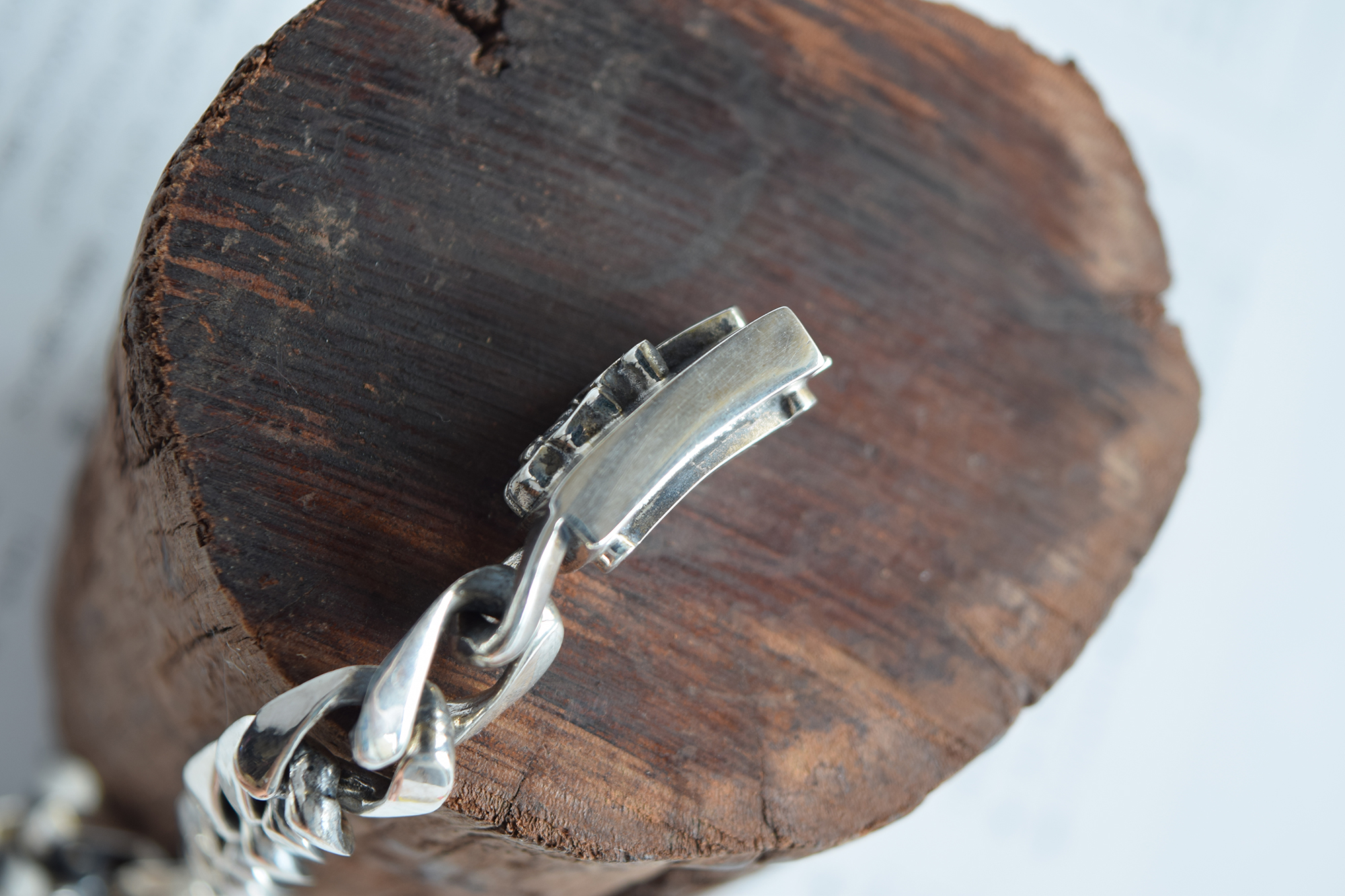 CHROME HEARTS 크롬하츠st 오리지날 925 CH DAGGER 대거클래식 팔찌(正品구성품포함) 35