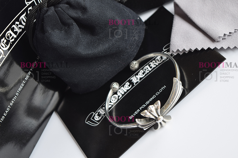 CHROME HEARTS 크롬하츠st 오리지날 925 CH 크로스 팔찌(正品구성품포함) 2