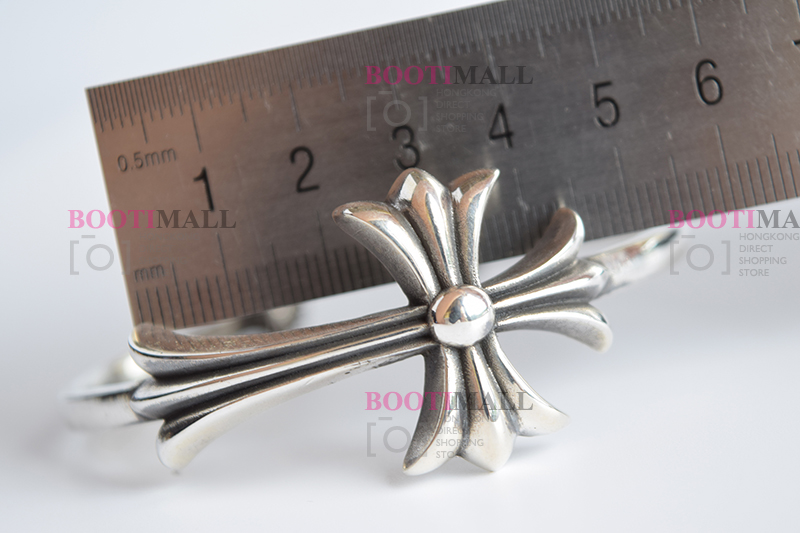 CHROME HEARTS 크롬하츠st 오리지날 925 CH 크로스 팔찌(正品구성품포함) 18