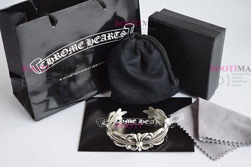 CHROME HEARTS 크롬하츠st 오리지날 925 CH 크로스 팔찌(正品구성품포함) 1