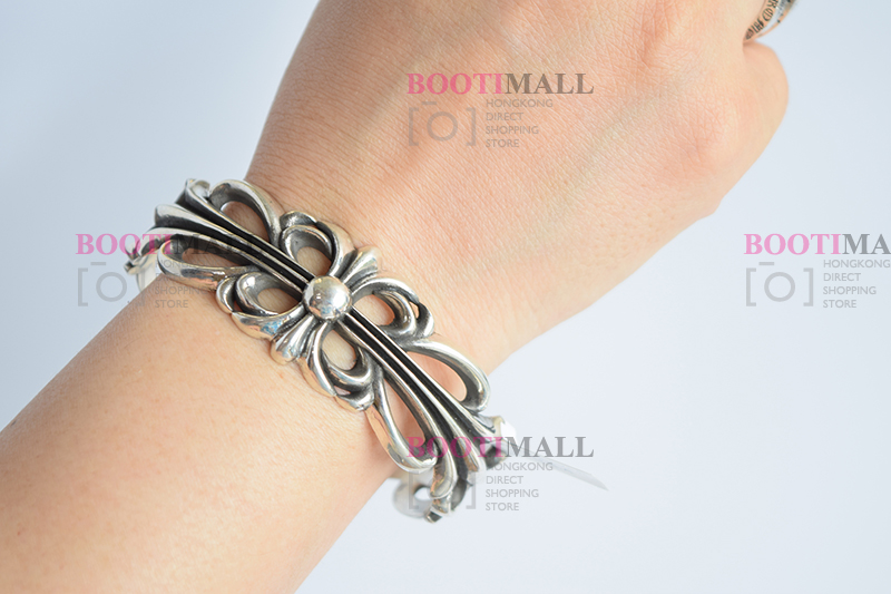 CHROME HEARTS 크롬하츠st 오리지날 925 CH 크로스 팔찌(正品구성품포함) 16