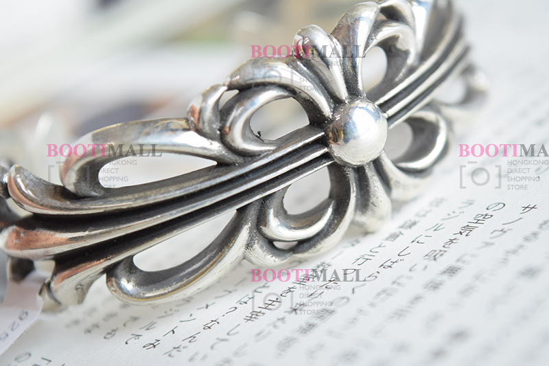 CHROME HEARTS 크롬하츠st 오리지날 925 CH 크로스 팔찌(正品구성품포함) 26