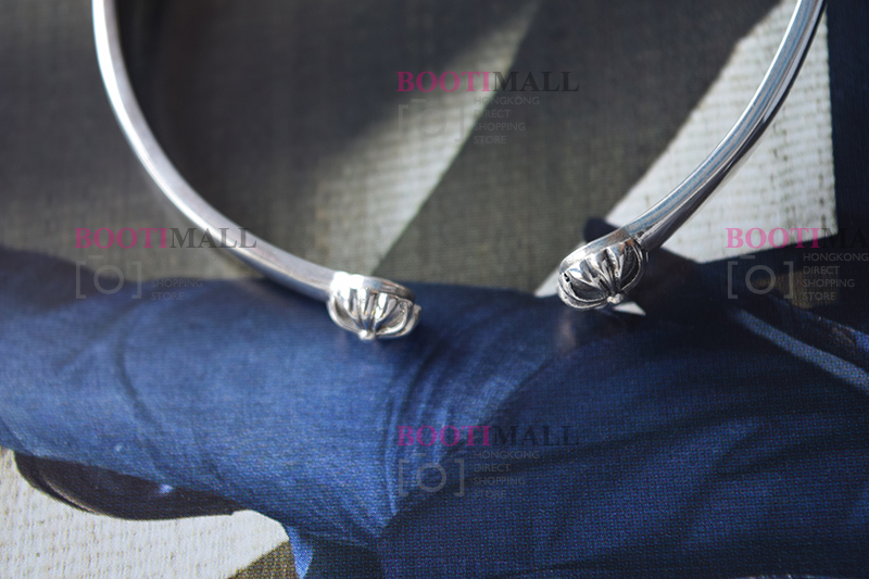 CHROME HEARTS 크롬하츠st 오리지날 925 CH Scroll Label Bangle(正品구성품포함) 18