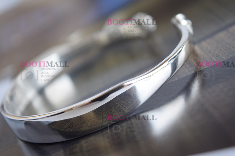 CHROME HEARTS 크롬하츠st 오리지날 925 CH Scroll Label Bangle(正品구성품포함) 20
