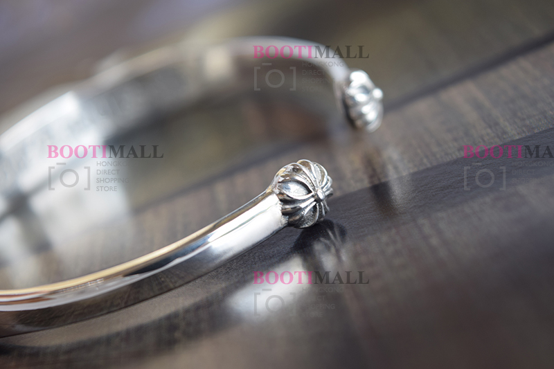 CHROME HEARTS 크롬하츠st 오리지날 925 CH Scroll Label Bangle(正品구성품포함) 21