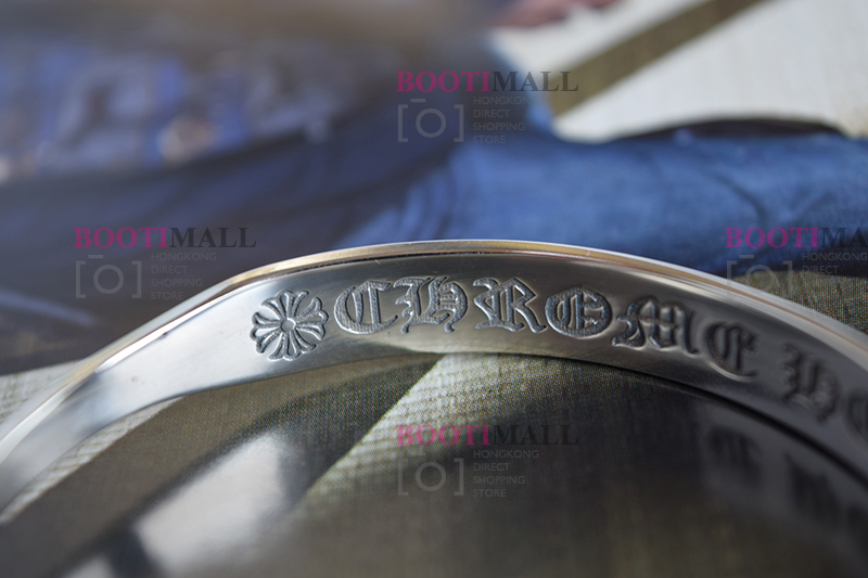 CHROME HEARTS 크롬하츠st 오리지날 925 CH Scroll Label Bangle(正品구성품포함) 23