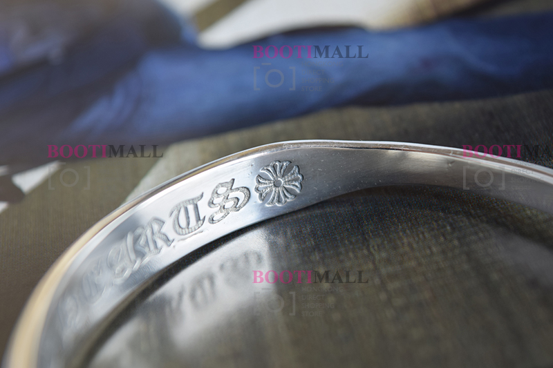 CHROME HEARTS 크롬하츠st 오리지날 925 CH Scroll Label Bangle(正品구성품포함) 24