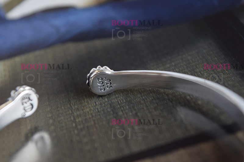 CHROME HEARTS 크롬하츠st 오리지날 925 CH Scroll Label Bangle(正品구성품포함) 26