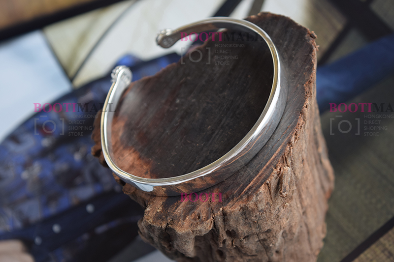 CHROME HEARTS 크롬하츠st 오리지날 925 CH Scroll Label Bangle(正品구성품포함) 31