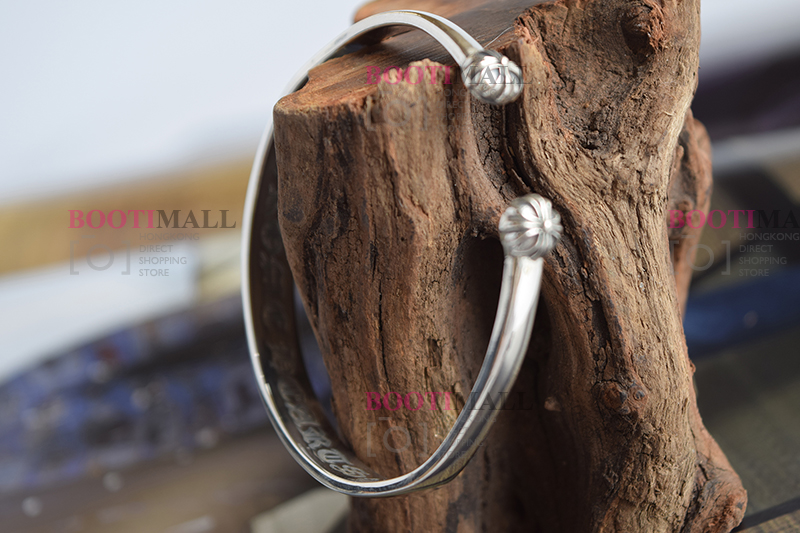 CHROME HEARTS 크롬하츠st 오리지날 925 CH Scroll Label Bangle(正品구성품포함) 34