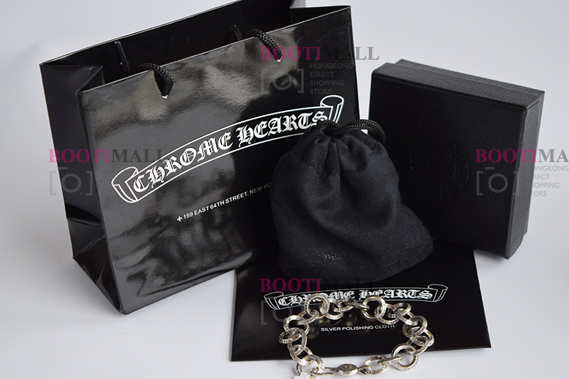 CHROME HEARTS 크롬하츠st 오리지날 925 CH 싱글링 라지 팔찌(正品구성품포함) 1