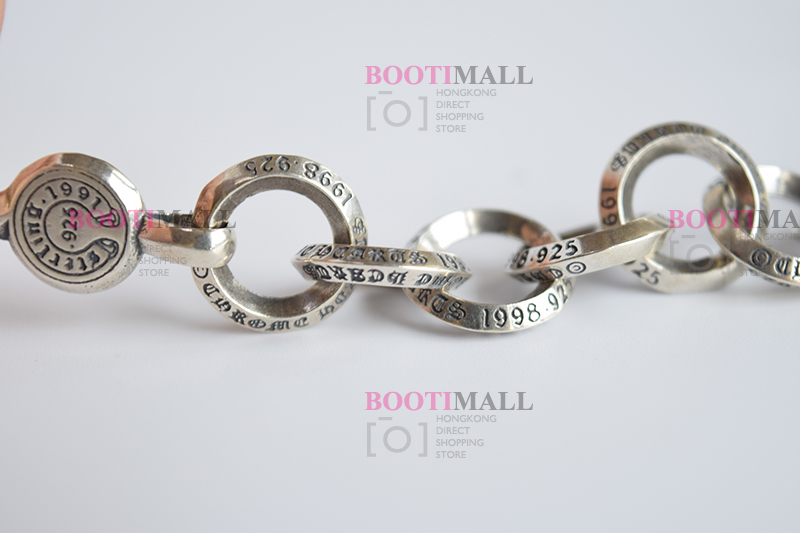 CHROME HEARTS 크롬하츠st 오리지날 925 CH 싱글링 라지 팔찌(正品구성품포함) 8