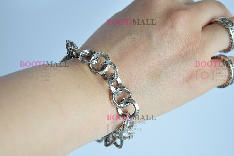 CHROME HEARTS 크롬하츠st 오리지날 925 CH 싱글링 라지 팔찌(正品구성품포함) 12