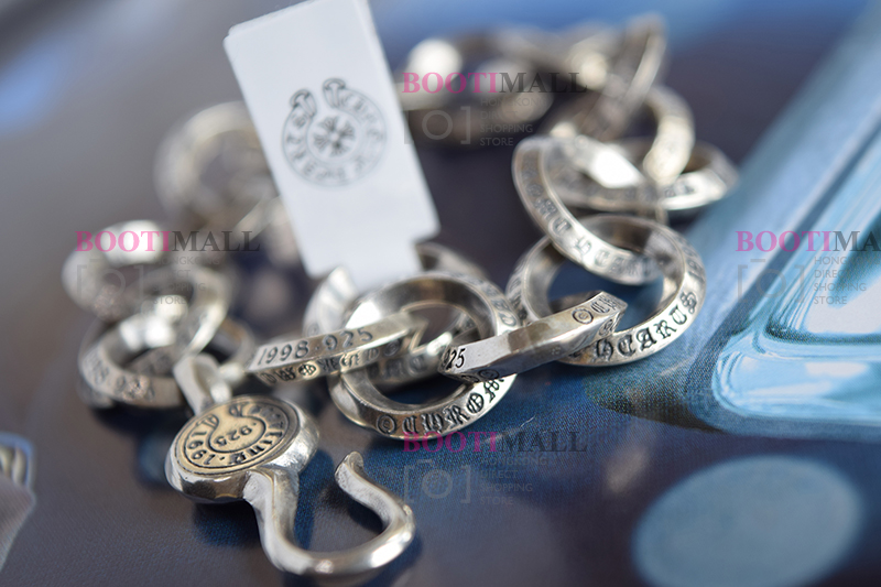 CHROME HEARTS 크롬하츠st 오리지날 925 CH 싱글링 라지 팔찌(正品구성품포함) 19