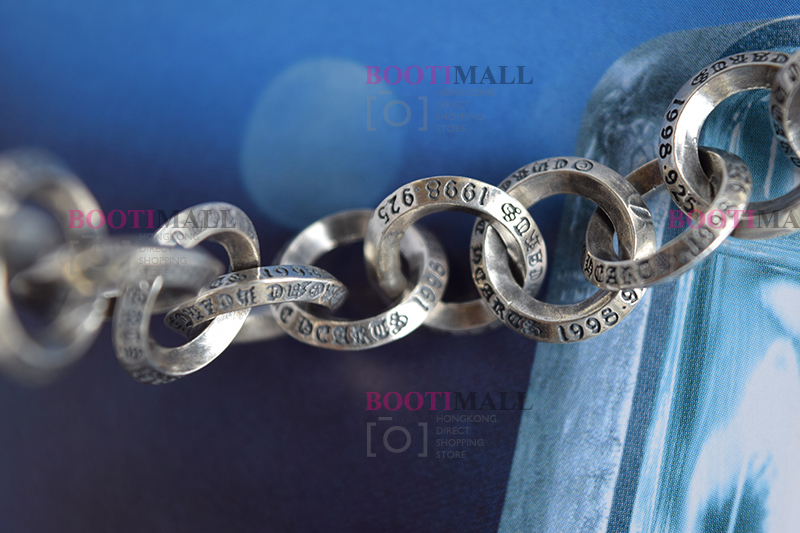 CHROME HEARTS 크롬하츠st 오리지날 925 CH 싱글링 라지 팔찌(正品구성품포함) 22