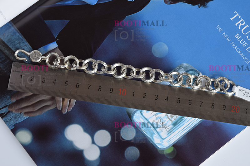 CHROME HEARTS 크롬하츠st 오리지날 925 CH 싱글링 라지 팔찌(正品구성품포함) 23
