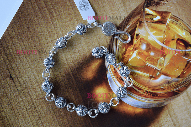 CHROME HEARTS 크롬하츠st 오리지날 925 CH 싱글링 라지 팔찌(正品구성품포함) 12