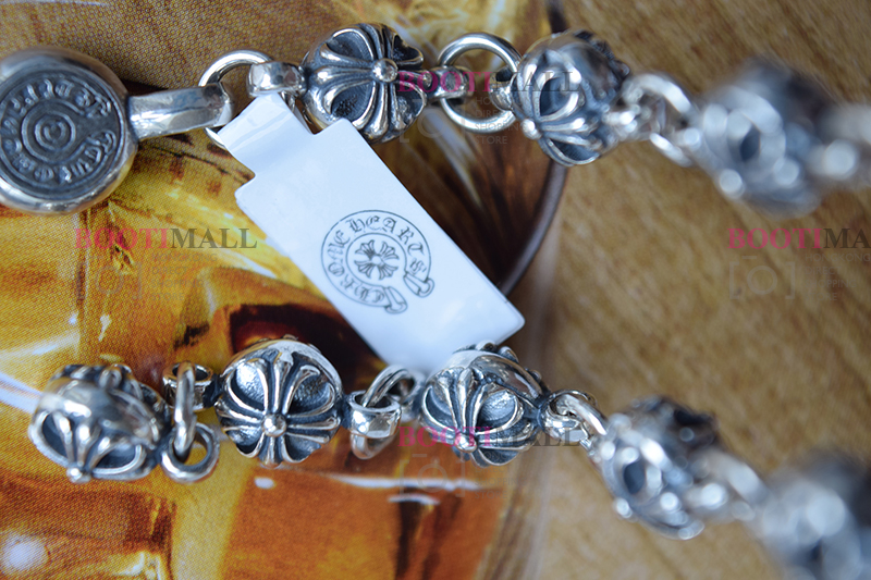 CHROME HEARTS 크롬하츠st 오리지날 925 CH 싱글링 라지 팔찌(正品구성품포함) 18