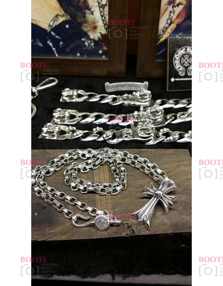 CHROME HEARTS 크롬하츠st 오리지날 925 베비화 크로스 + 롤 체인 1